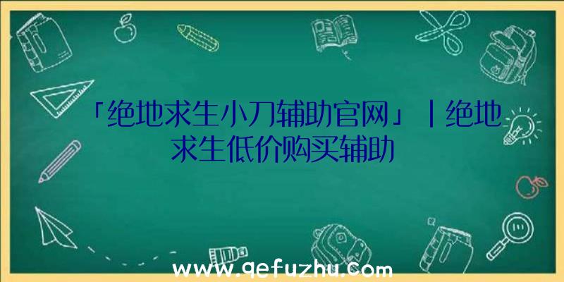 「绝地求生小刀辅助官网」|绝地求生低价购买辅助